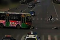 交通路口视频监控记录车祸瞬间